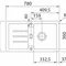 Мойка для кухни FRANKE STRATA STG 614-78 серебристый 114.0327.907