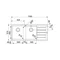 Мойка для кухни FRANKE NEPTUNE PLUS NPX 621 крыло слева 101.0068.381
