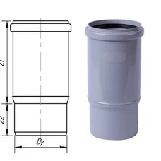 Муфта компенсаційна Uniplast 110 мм.