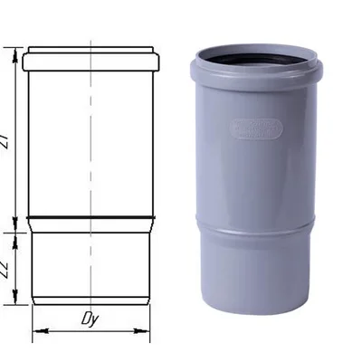 Муфта компенсаційна Uniplast 110 мм.