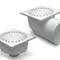 Трап белый Uniplast 110 мм, 15х15 см 180°