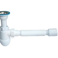 Сифон АНІ-ПЛАСТ Ані для раковини 1 1/2" з гофрою d40х40/50 (C0115)