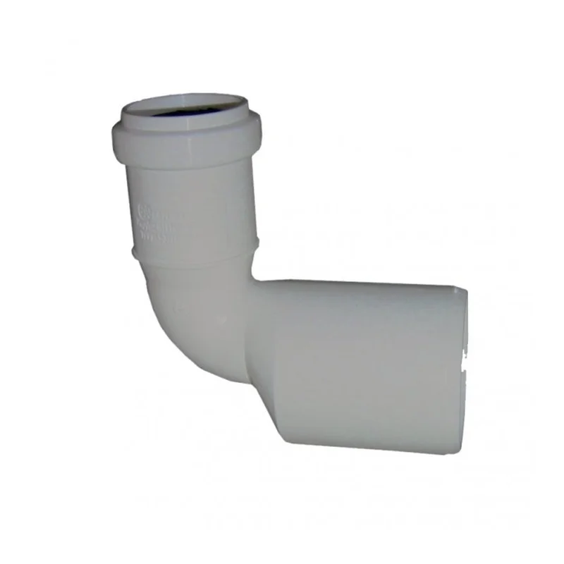 Коліно Uniplast 50х32 мм 90° праве кутове.