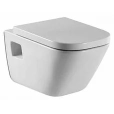 Чаша подвесного унитаза ROCA Gap Clean Rim + сиденье с автодовоодом (34H47C000)