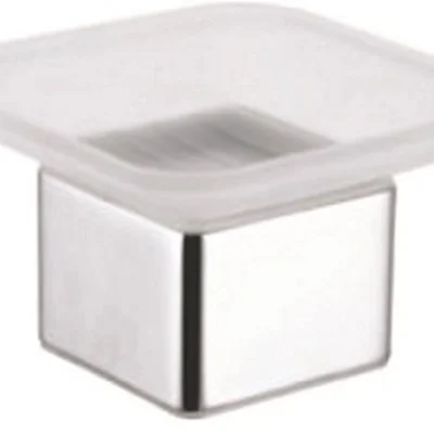 Мыльница AQUAVITA Cube KL-130A квадрат, стекло