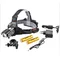 Фонарь налобный аккумуляторный Police W602-T6+2XPE ЗУ 220V - 12V, 2x18650, zoom