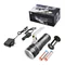 Фонарь ручной переносной Police S911-XPE, ЗУ 220V/12V, 2x18650, zoom, Box