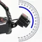 Фонарь налобный 2125-2T6, ЗУ micro USB, 2x18650, signal light, Box