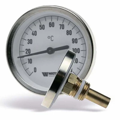 Термометр WATTS 120° С горизонтальный