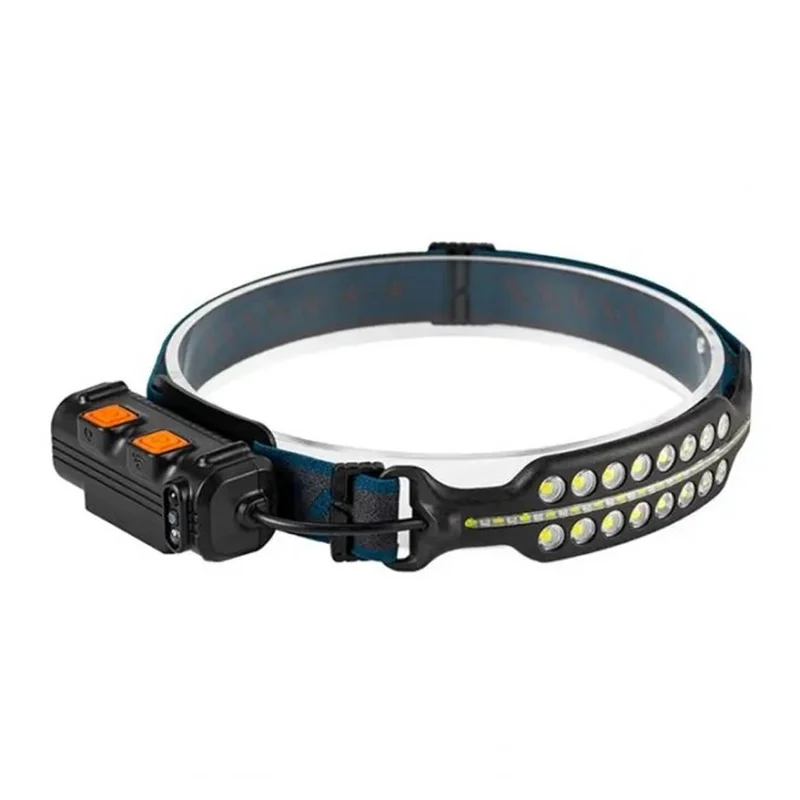 Фонарь налобный BL-W690-2-SMD (white+red), Motion Sensor, Li-ion