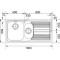 Мойка для кухни FRANKE LOGICA LINE LLL 651 крыло слева 101.0073.537