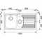 Миття для кухні FRANKE LOGICA LINE LLL 651 крило зліва 101.0073.537