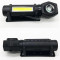 Фонарь налобный мощный KX-212-XPE+5SMD Li-Ion аккум., Waterproof, ЗУ microUSB