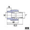 PP-R Муфта с металлической наружной резьбой 32мм х 1", Wavin