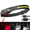 Ліхтар налобний BL-W689/G28-LM+COB (white+red), сенсорний, Li-ion акумулятор, ЗУ USB