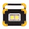 Фонарь-прожектор светодиодный поисковый фонарь L812-20W-2COB+1W, ЗУ micro USB с Power Bank