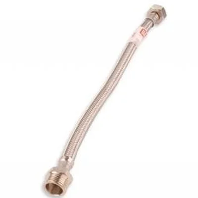 Шланг для води антикорозія TUCAI 1/2"х1/2", Г-Ш 60 см