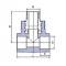 PP-R трійник з металевим зовнішнім різьбленням 1/2"х20мм, Wavin