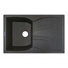 Мойка для кухни ARGO Medio 780х495х235 серый, с отверстием для смесителя