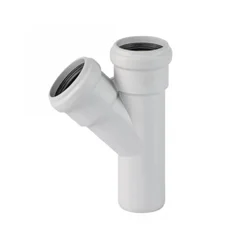 Тройник канализационный  DN 58/58 x 45° Ostendorf Skolan (332200-05)        