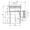 Тройник канализационный DN 110/58 x 87° Ostendorf Skolan (335420-05)