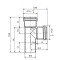 Тройник канализационный DN 58/58 x 87° Ostendorf Skolan (332400-05)