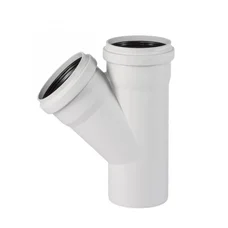Тройник канализационный DN 160/160 x 45° Ostendorf Skolan (337200-05)        