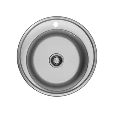 Одночашева кухонна мийка з нержавійки AISI 201 WAL-S510-18-08V