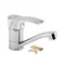 Глянцевий змішувач для раковини хромований WAL SPA1-Z279