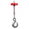Лебідка електрична 220/230 В, 1600 Вт, 500/999 кг, трос 5.6 мм * 12 м INTERTOOL GT1483