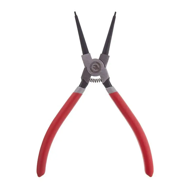 Щипці для зняття стопорных кілець прямі на стискання 180 мм INTERTOOL HT-7011 Щипці для зняття стопорных кілець прямі на стискання 180 мм INTERTOOL HT-7011