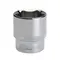 Головка шестигранна 1/2", 30*44 мм CrV INTERTOOL ET-0030