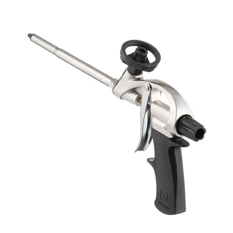 Пістолет для монтажної піни з тефлоновим покриттям тримача + 4 насадки INTERTOOL PT-0604 Пістолет для монтажної піни з тефлоновим покриттям тримача + 4 насадки INTERTOOL PT-0604