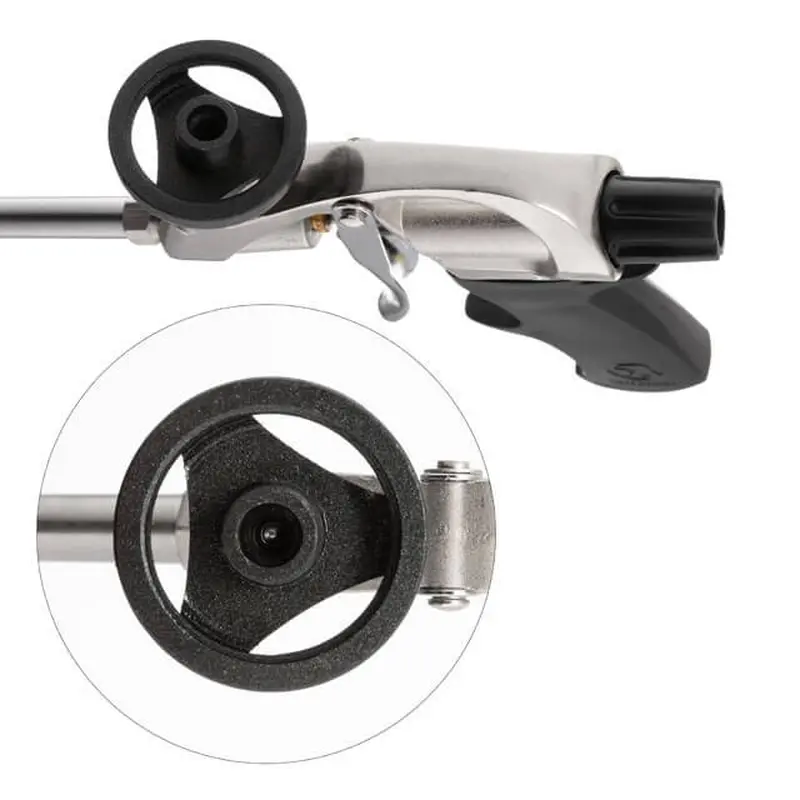 Пістолет для монтажної піни з тефлоновим покриттям тримача + 4 насадки INTERTOOL PT-0604 Пістолет для монтажної піни з тефлоновим покриттям тримача + 4 насадки INTERTOOL PT-0604