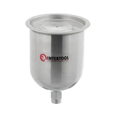Бачок металевий з внутрішньою різьбою М16х1.5, 600 мл INTERTOOL PT-1906 Бачок металевий з внутрішньою різьбою М16х1.5, 600 мл INTERTOOL PT-1906