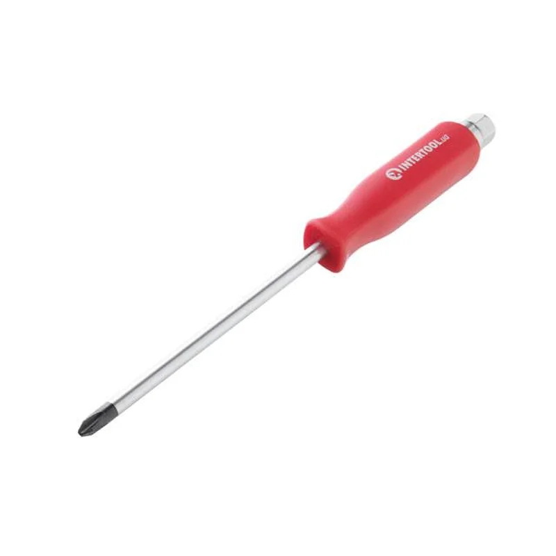 Викрутка хрестова ударна PH3*150 мм, CrV INTERTOOL HT-0489