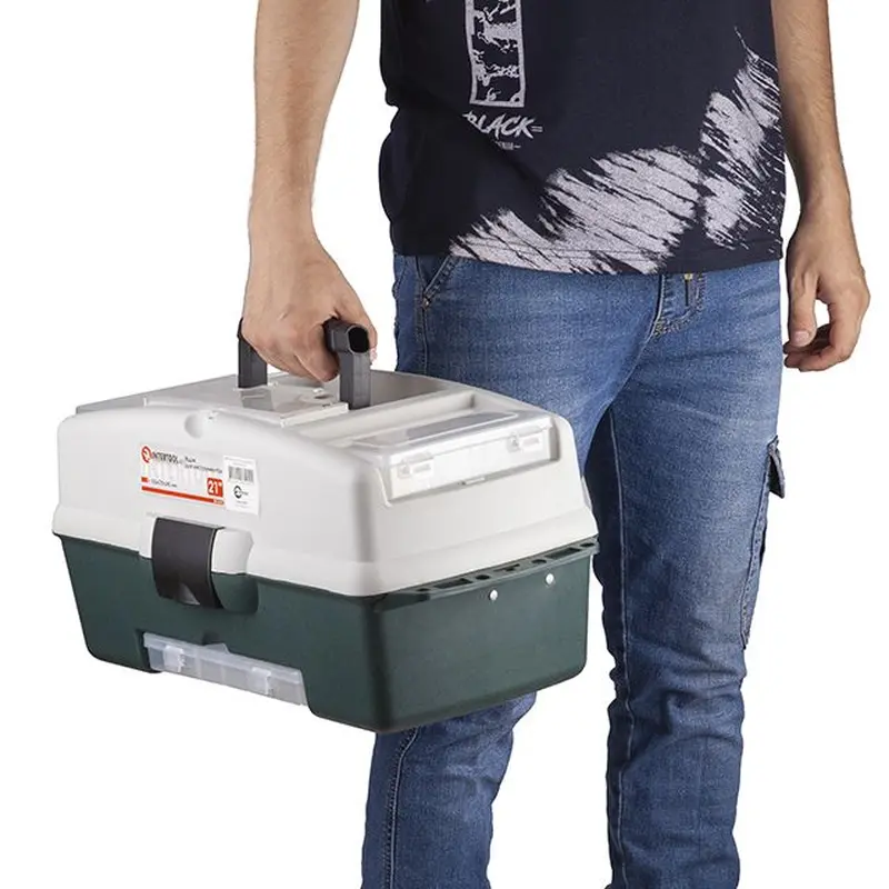 Ящик для інструментів 21" 530*270*245 мм INTERTOOL BX-6121 Ящик для інструментів 21" 530*270*245 мм INTERTOOL BX-6121