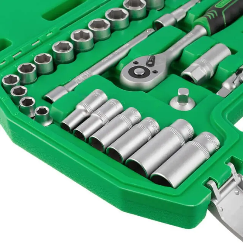 Набір інструментів 3/8", 39 од. INTERTOOL ET-6039SP Набір інструментів 3/8", 39 од. INTERTOOL ET-6039SP