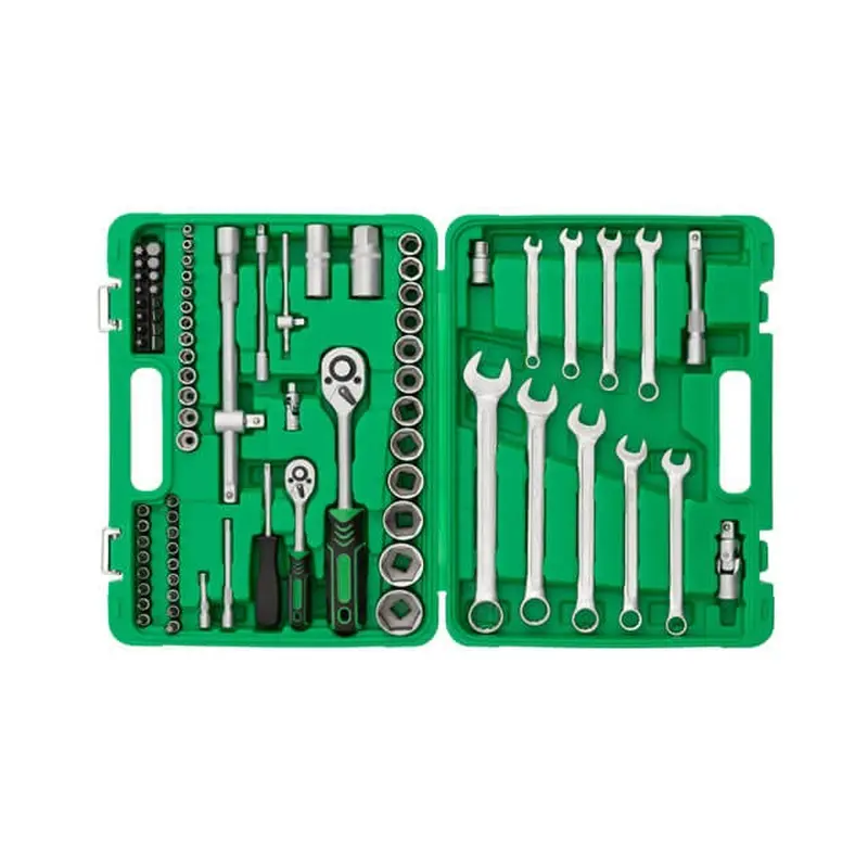 Набір інструментів 1/2" & 1/4", 82 од. INTERTOOL ET-6082SP Набір інструментів 1/2" & 1/4", 82 од. INTERTOOL ET-6082SP