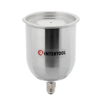 Бачок металевий із зовнішньою різьбою M14x1.25, 600 мл INTERTOOL PT-1907 Бачок металевий із зовнішньою різьбою M14x1.25, 600 мл INTERTOOL PT-1907