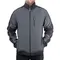Куртка SOFTSHELL темно сіро-чорна, тришарова, тканина - стрейч 300 GSM 100D, з водо- і вітрозахистом, розмір S INTERTOOL SP-3131