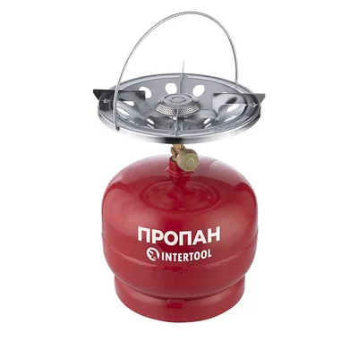 Комплект газовий кемпінговий 5 л INTERTOOL GS-0005