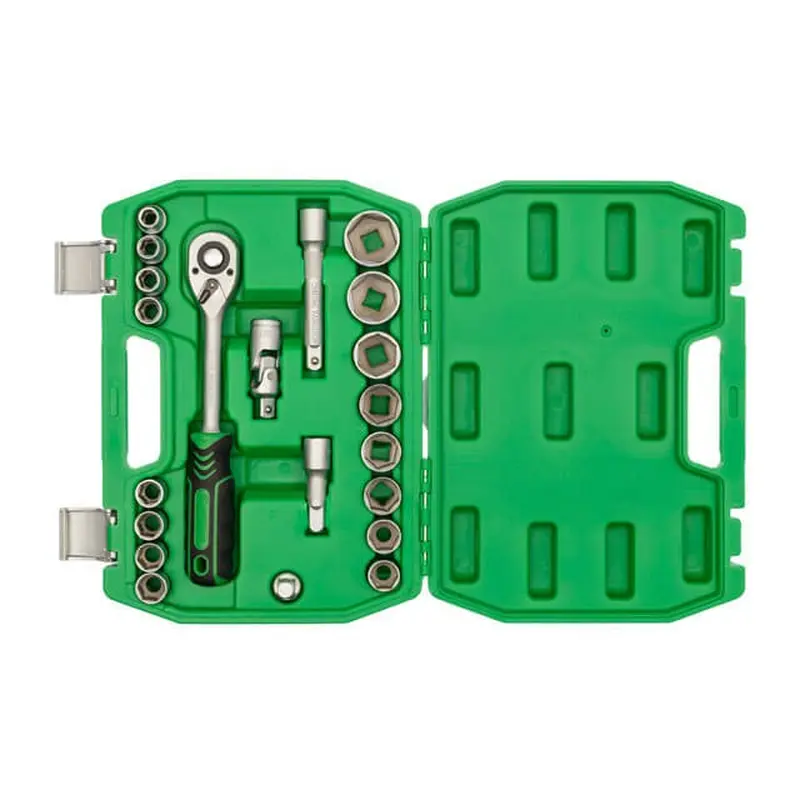 Набір інструментів 21 од., 1/2"  INTERTOOL ET-6021SP Набір інструментів 21 од., 1/2"  INTERTOOL ET-6021SP
