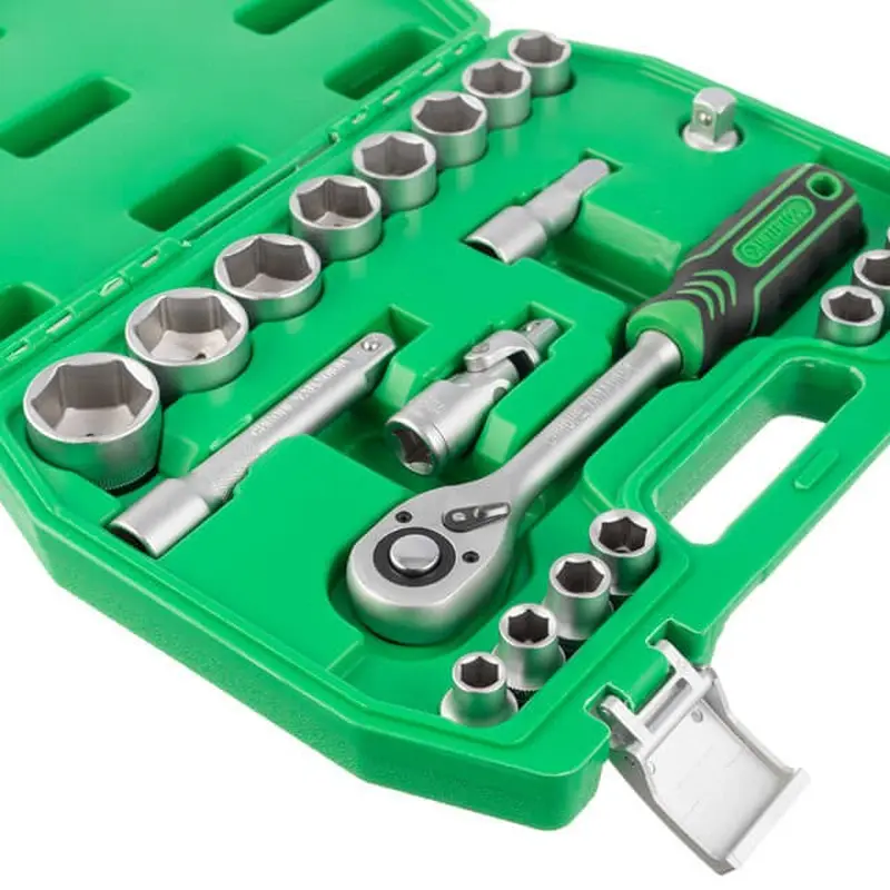 Набір інструментів 21 од., 1/2"  INTERTOOL ET-6021SP Набір інструментів 21 од., 1/2"  INTERTOOL ET-6021SP