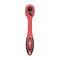 Рукоятка з храповим механізмом на 72 зубця 1/4" вигнута CrV (професійна) INTERTOOL HT-2107