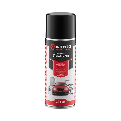 Мастило "Силікон", аерозоль 400 мл. INTERTOOL FS-6040