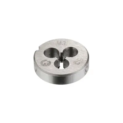 Плашка M3x0,5 мм INTERTOOL SD-8206 Плашка M3x0,5 мм INTERTOOL SD-8206