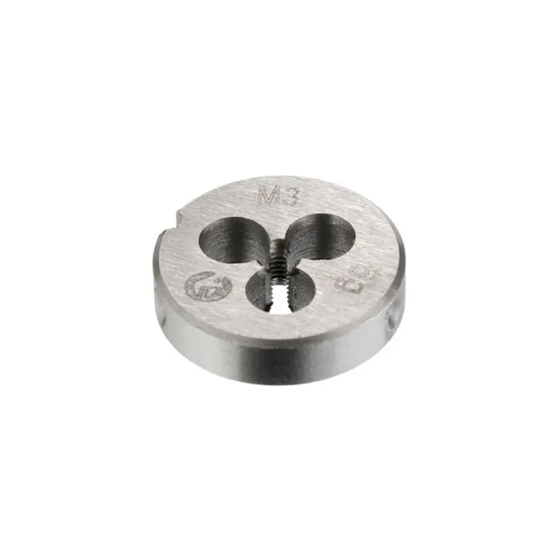 Плашка M3x0,5 мм INTERTOOL SD-8206 Плашка M3x0,5 мм INTERTOOL SD-8206