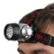 Ліхтар налобний світлодіодний, чотири режими роботи, 19 LED, батарейки 3 ААА INTERTOOL LB-0301