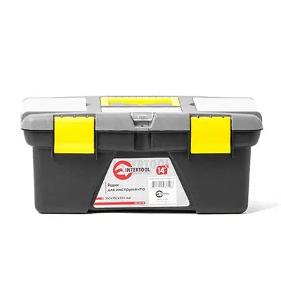 Ящик для інструменту 14" 355*182*153 мм INTERTOOL BX-0314 Ящик для інструменту 14" 355*182*153 мм INTERTOOL BX-0314